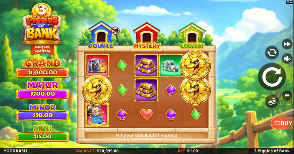 3 Piggies of Bank – Yggdrasil Gamings latest Bonus Buy Slot